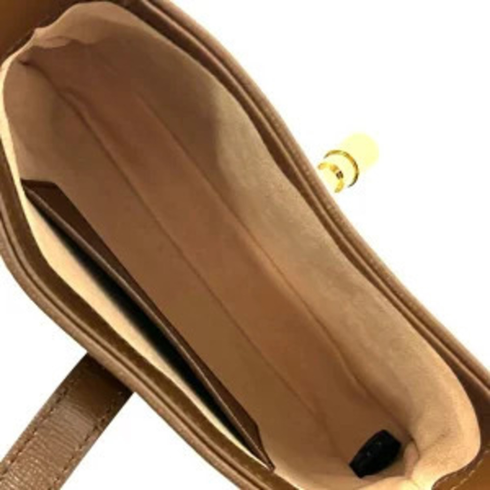 Gucci Jackie GG Supreme Shoulder Bag Leather Brown - Picture 6 of 6